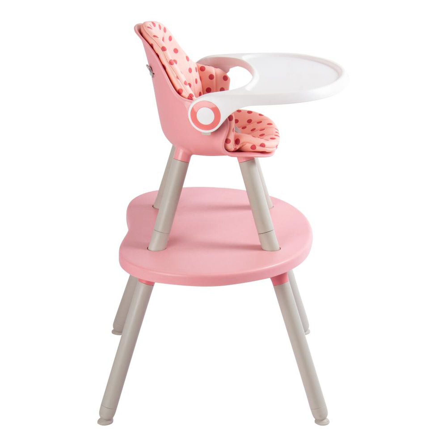 Silla De Comer Bebesit Baby Desk 4 En 1 Rosado image number 2.0