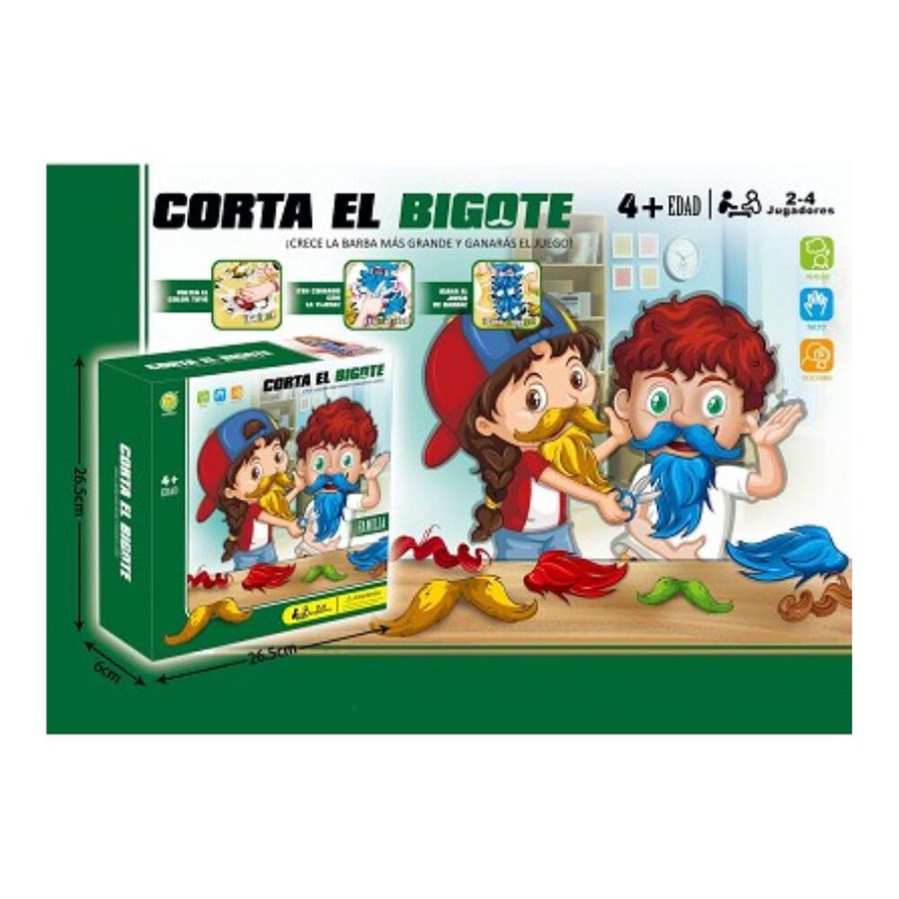Juego De Mesa Para Ni&ntilde;os Corta El Bigote image number 2.0