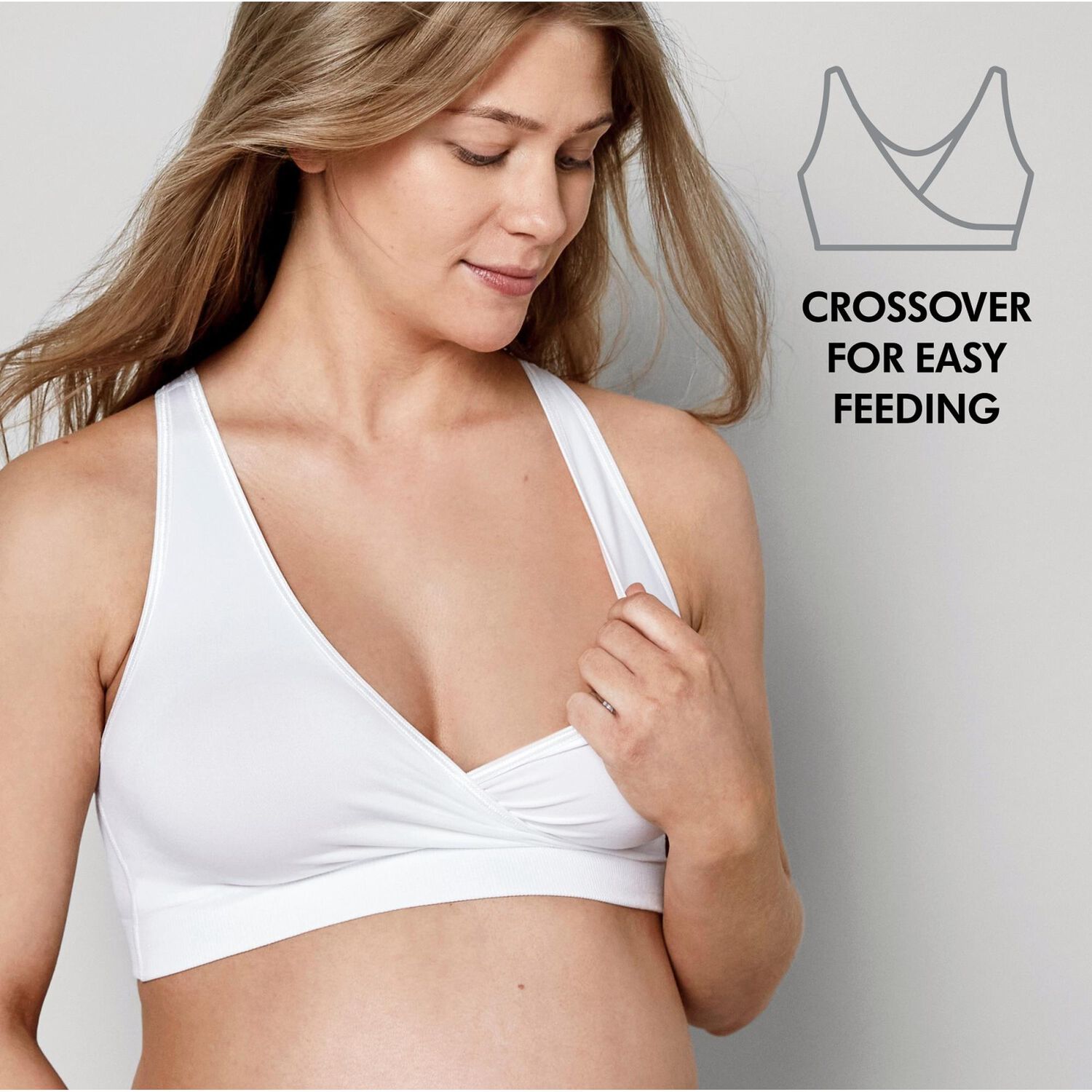 Sost&eacute;n Lactancia Transpirable Keep Cool&trade; Sleep Blanco image number 1.0