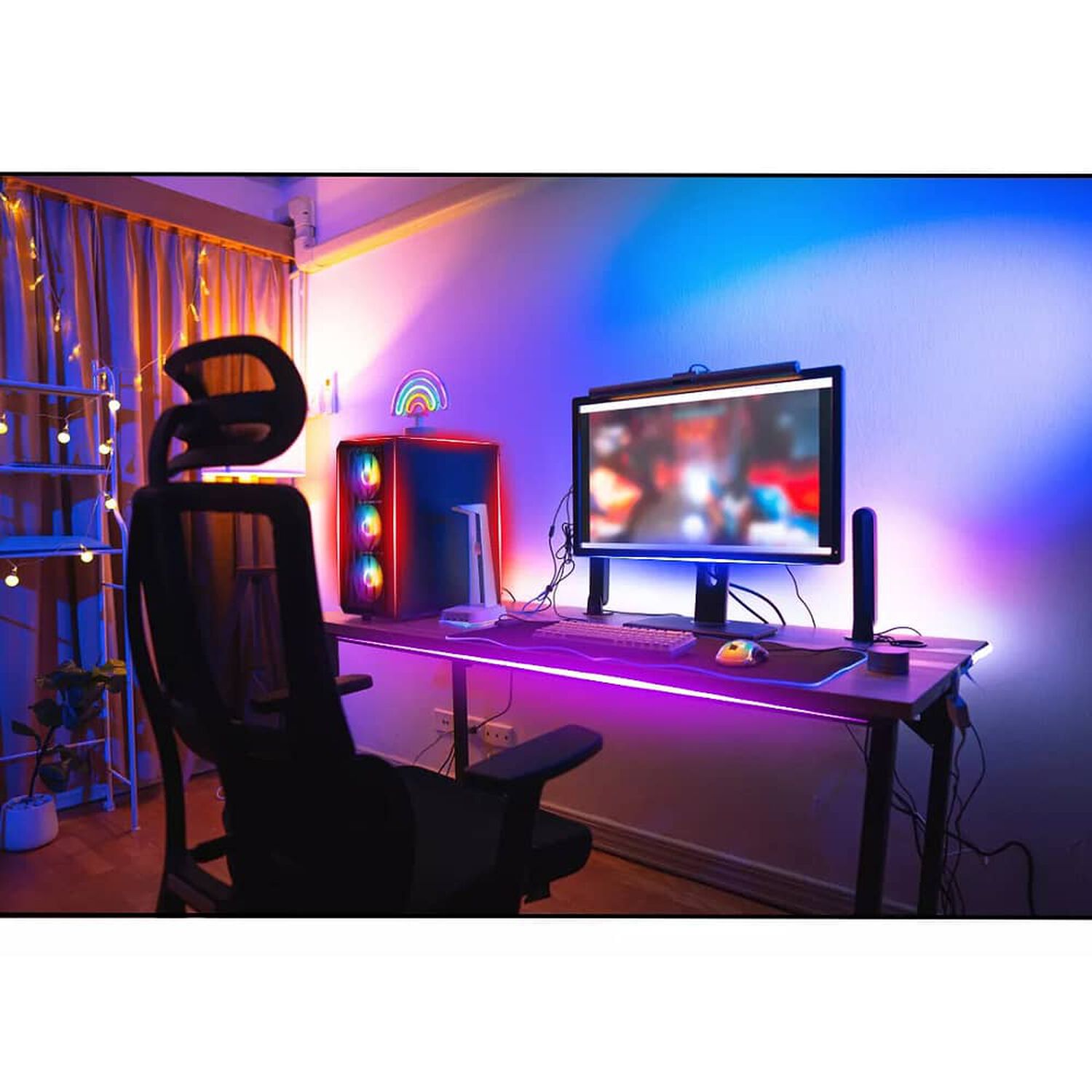 Kit Tira De Luces Led Full Rgb High Power 5 Metro + Control image number 4.0