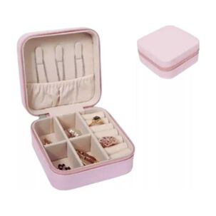 Joyero Estuche Organizador - Rosado