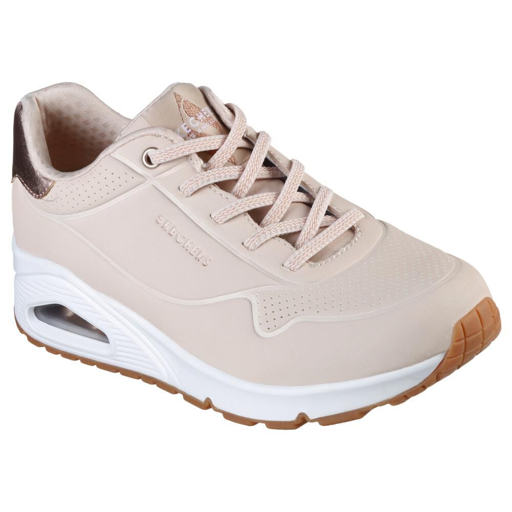 Zapatilla Urbana Mujer Skechers Uno - Shimmer Away Natural image number 0.0