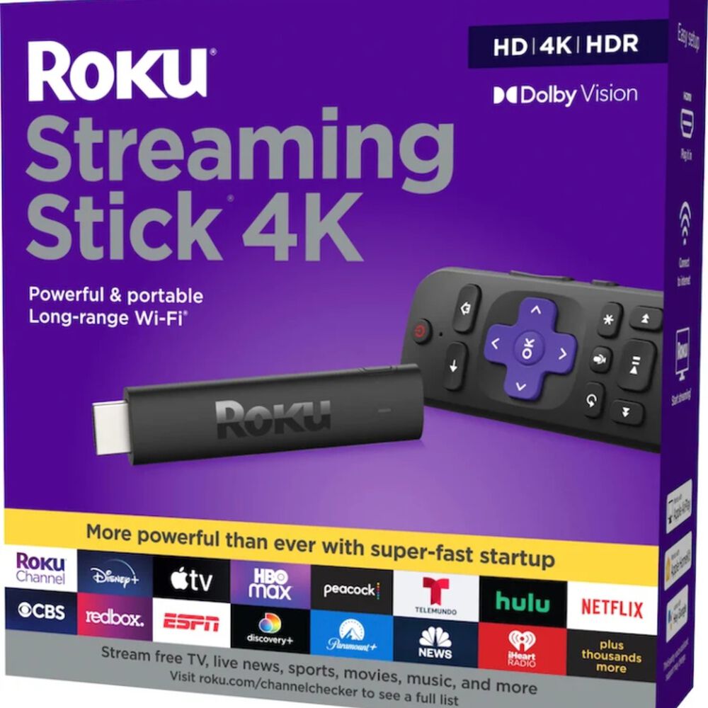 Roku Streaming Stick 4k 2021 3820rw image number 1.0