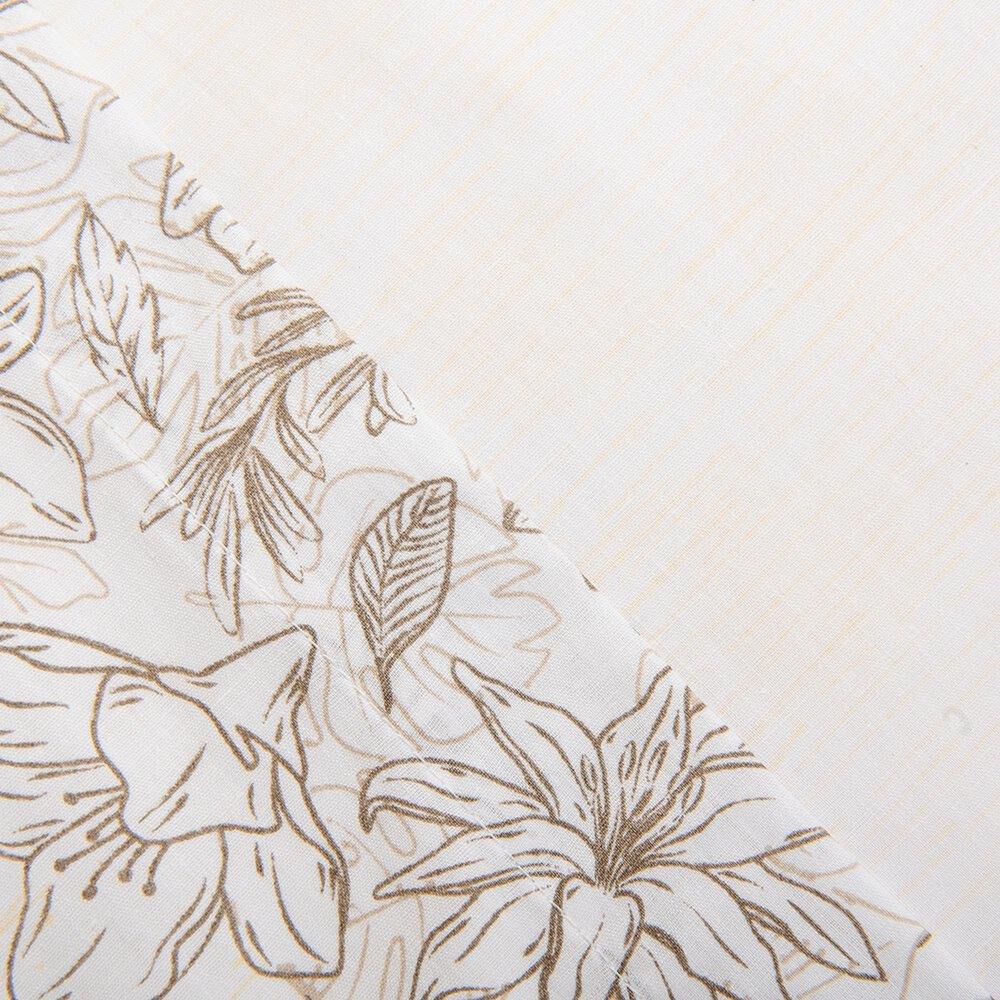 S&aacute;bana Mashini 180 Hilos King Flora image number 3.0