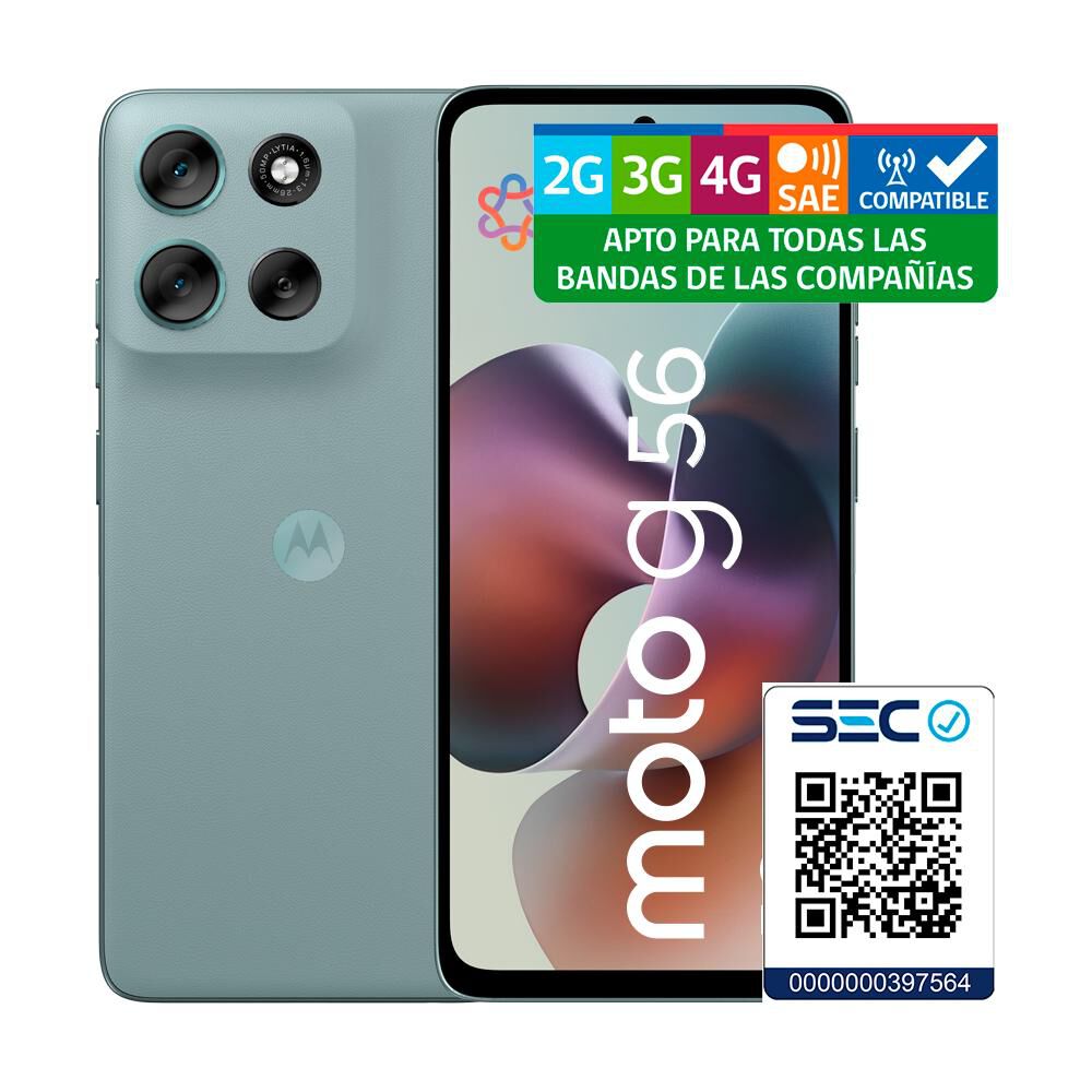 Smartphone Motorola Moto G56 / 5G / 256 GB / Gris / Liberado image number 10.0