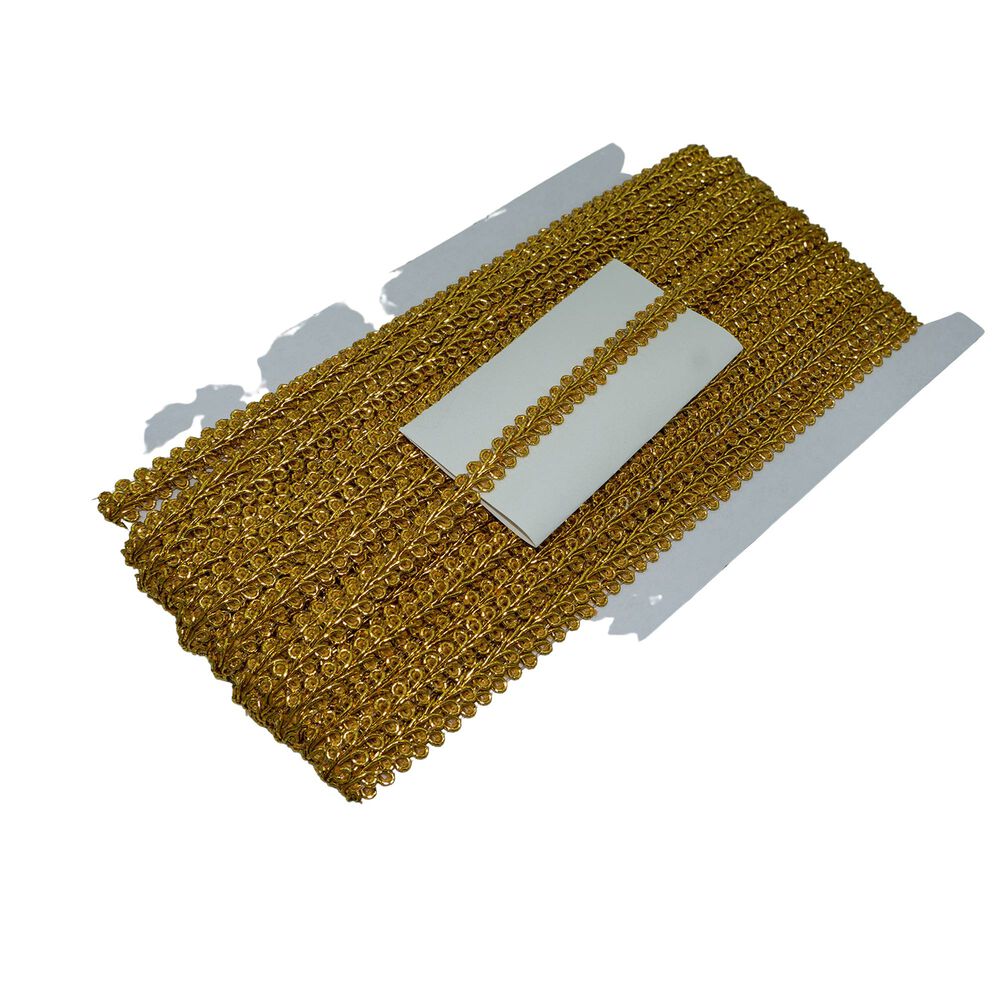 Pasamaneria Dorada Lurex 0.8cm 25 Metros Navidad image number 0.0