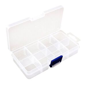 Caja Organizadora Tapa 8 Compartimentos Almacenamiento Joyas