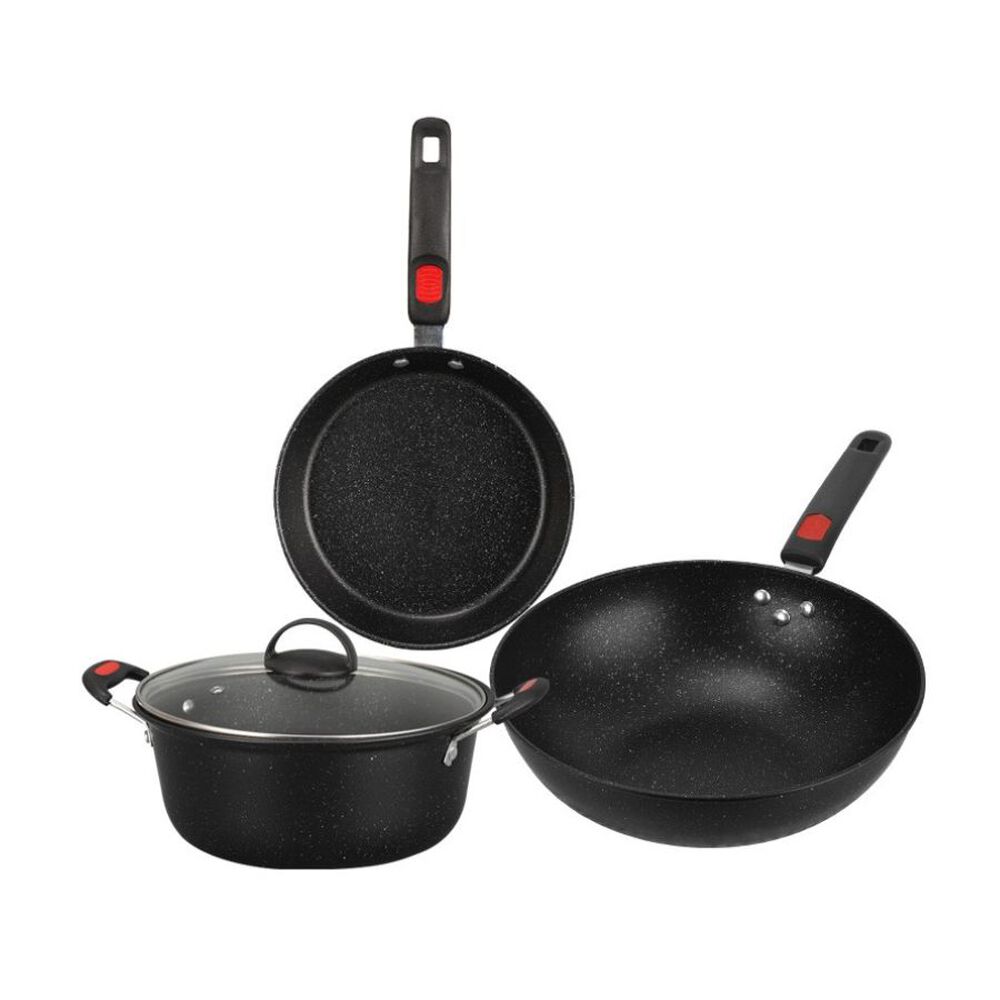 Juego De Ollas Set Utensilios De Cocina Antiadherentes image number 0.0