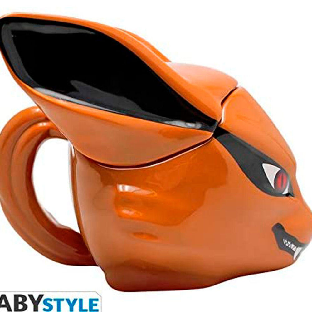 Taza Mug Kurama Zorro 9 Colas 3d Naruto Shippuden image number 2.0