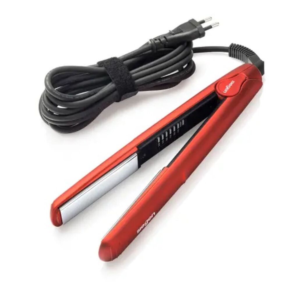 Plancha De Cabello Siegen 2en1 Alisa Y Ondula Placas De Titanio Intensive Red Sg4651 image number 4.0