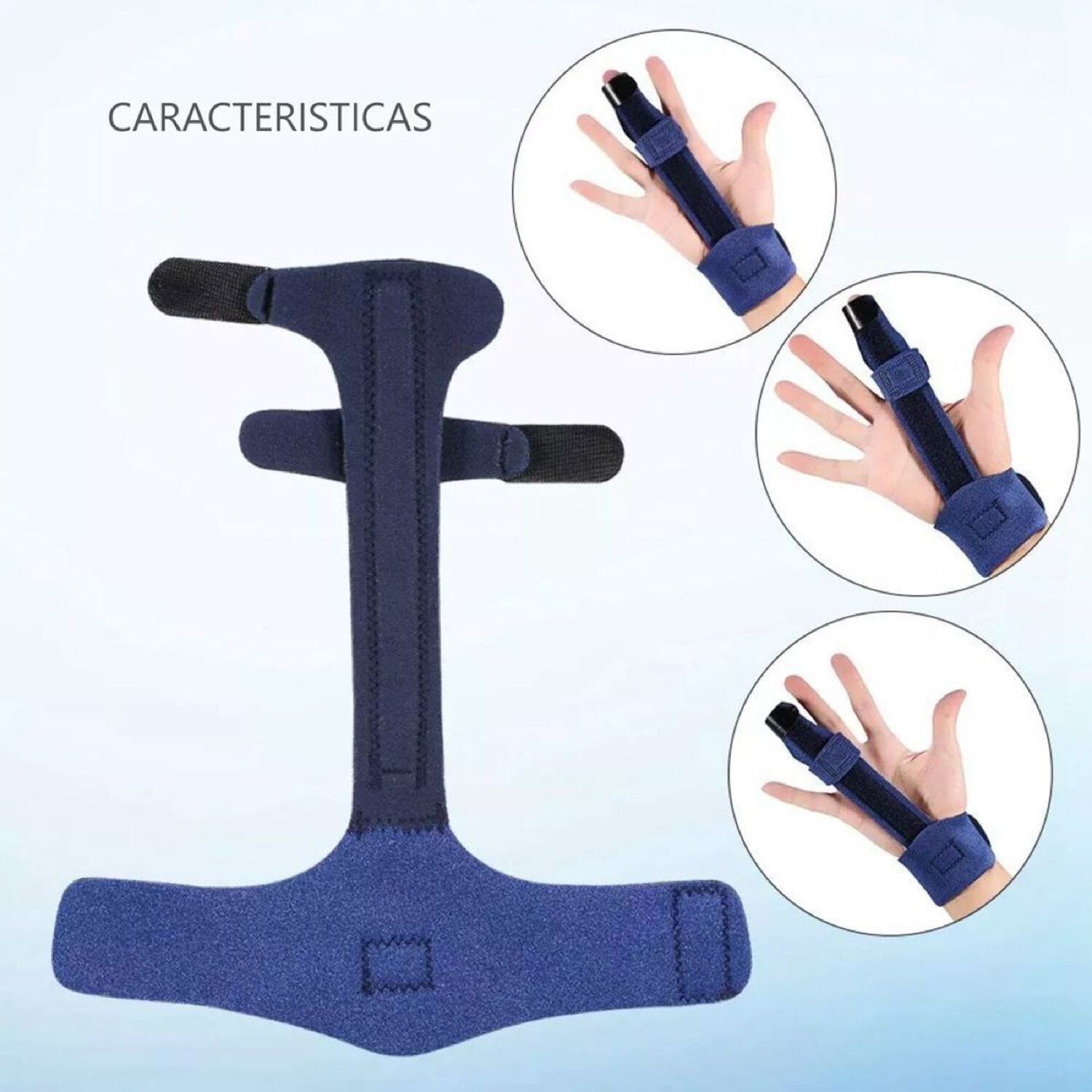 Inmovilizador Dedo Adulto Para Indice Medio Anular Ajustable M image number 4.0
