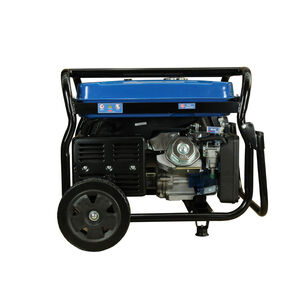 Generador Gasolina 6/6,5 Kw/kva P.eléctrica Monofásico Abierto C/ruedas Hyundai