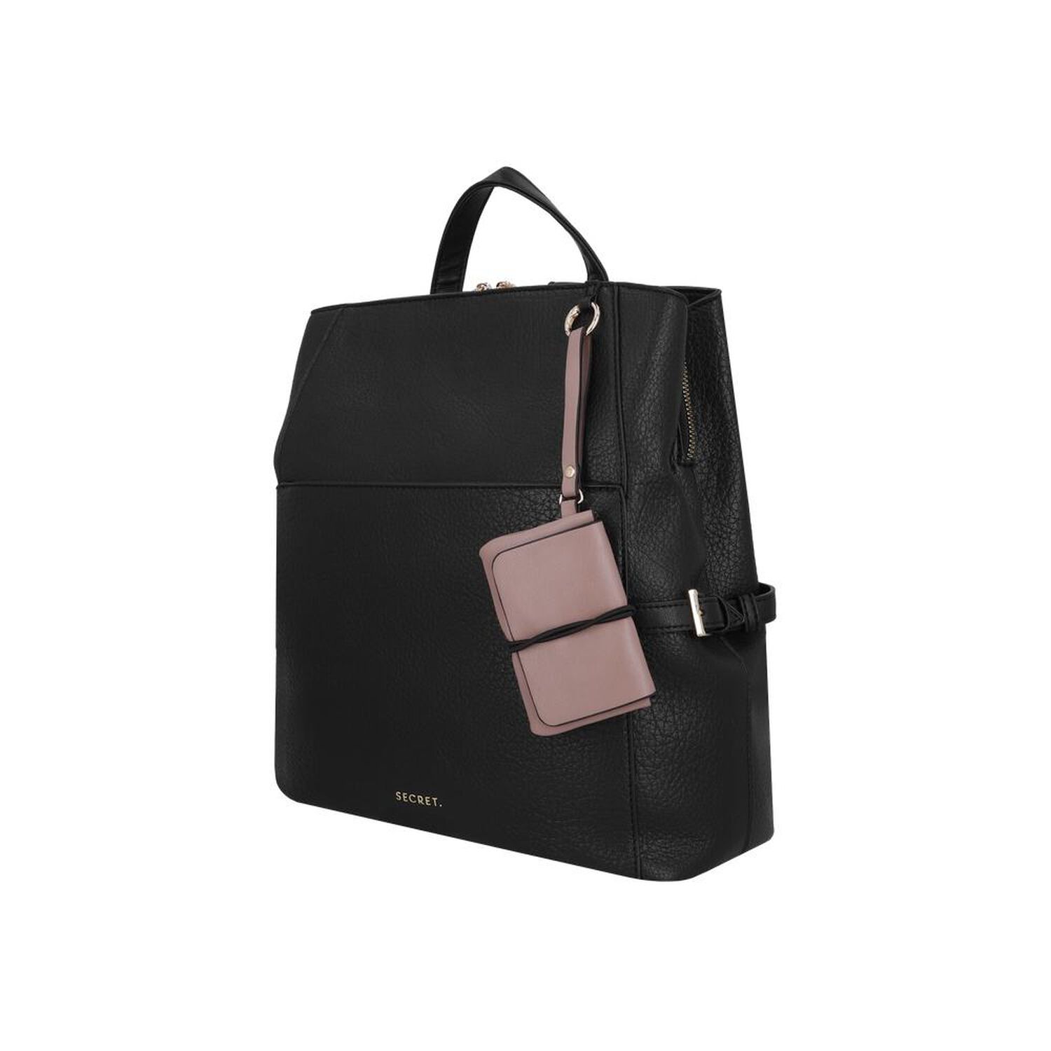 Mochila Secret Zamora St6 M Negro image number 1.0
