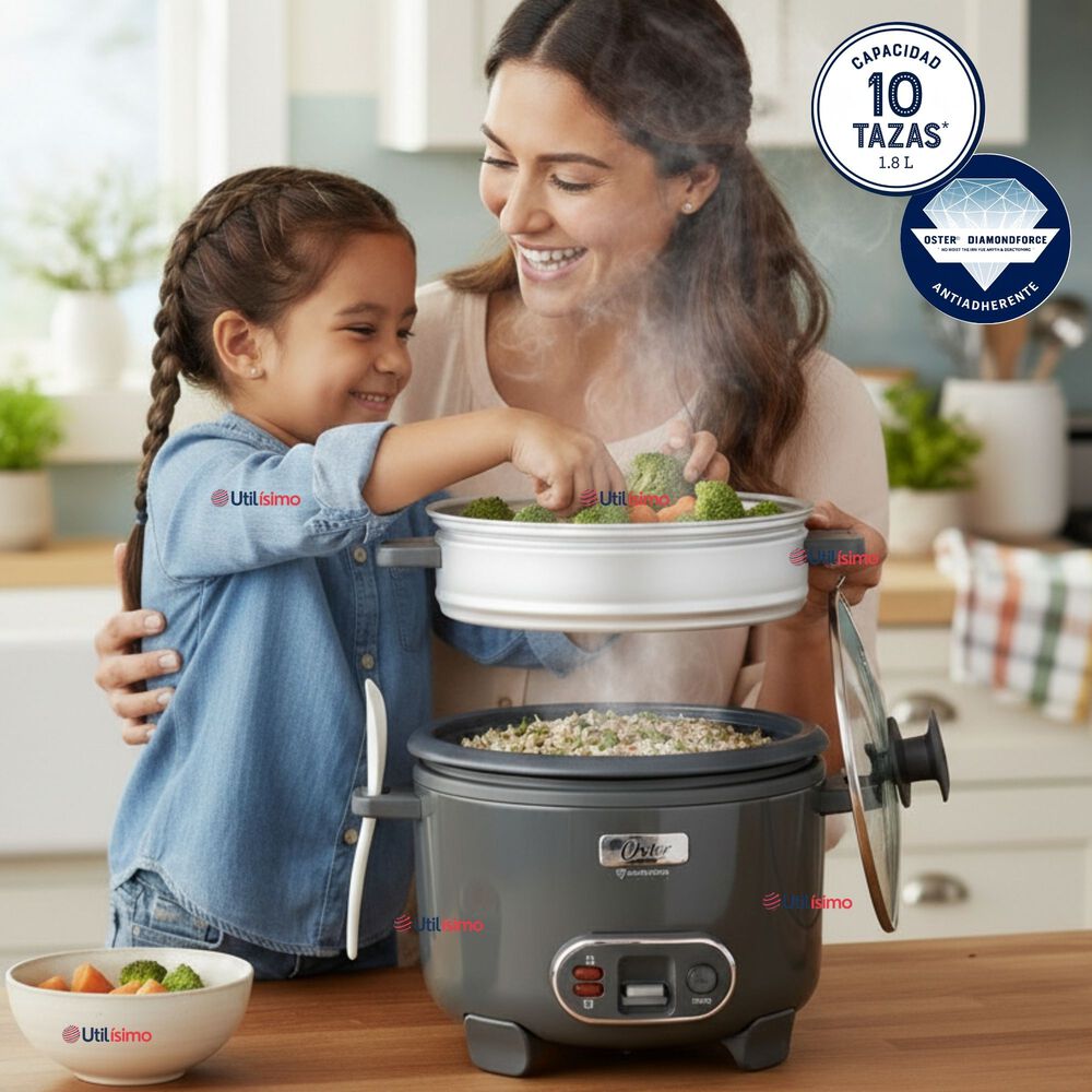 Oster Arrocera 3en1,recubrimiento Antiadherente 1,8 L Oster Diamondforcen,ckstrc10dfske Version 2026 image number 0.0