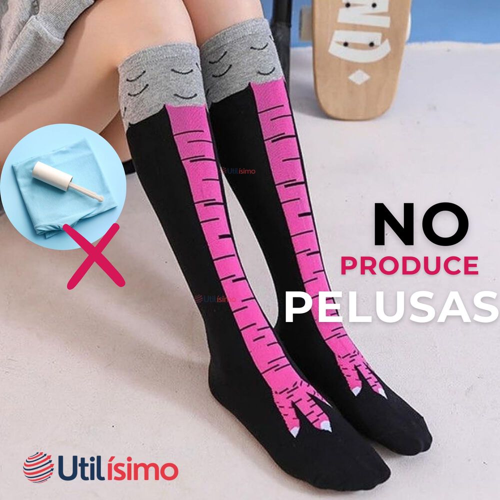 Pack 6 Calcetines Pata De Gallina Mujer Largos Colores Surtidos image number 6.0