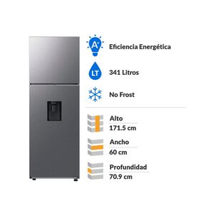 Refrigerador Top Freezer Samsung RT35CG5540S9ZS / No Frost / 341 Litros / A+