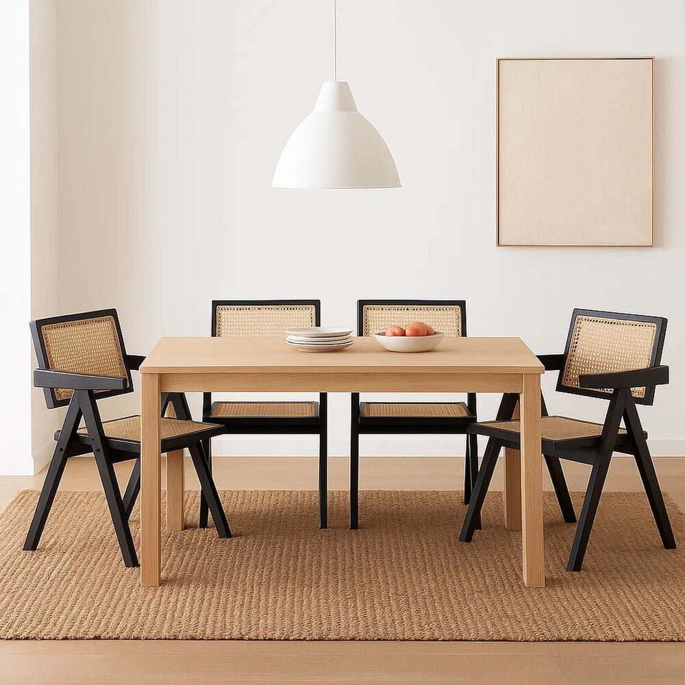 Pack De 4 Sillas Chandigarh De Madera - Negras image number 2.0