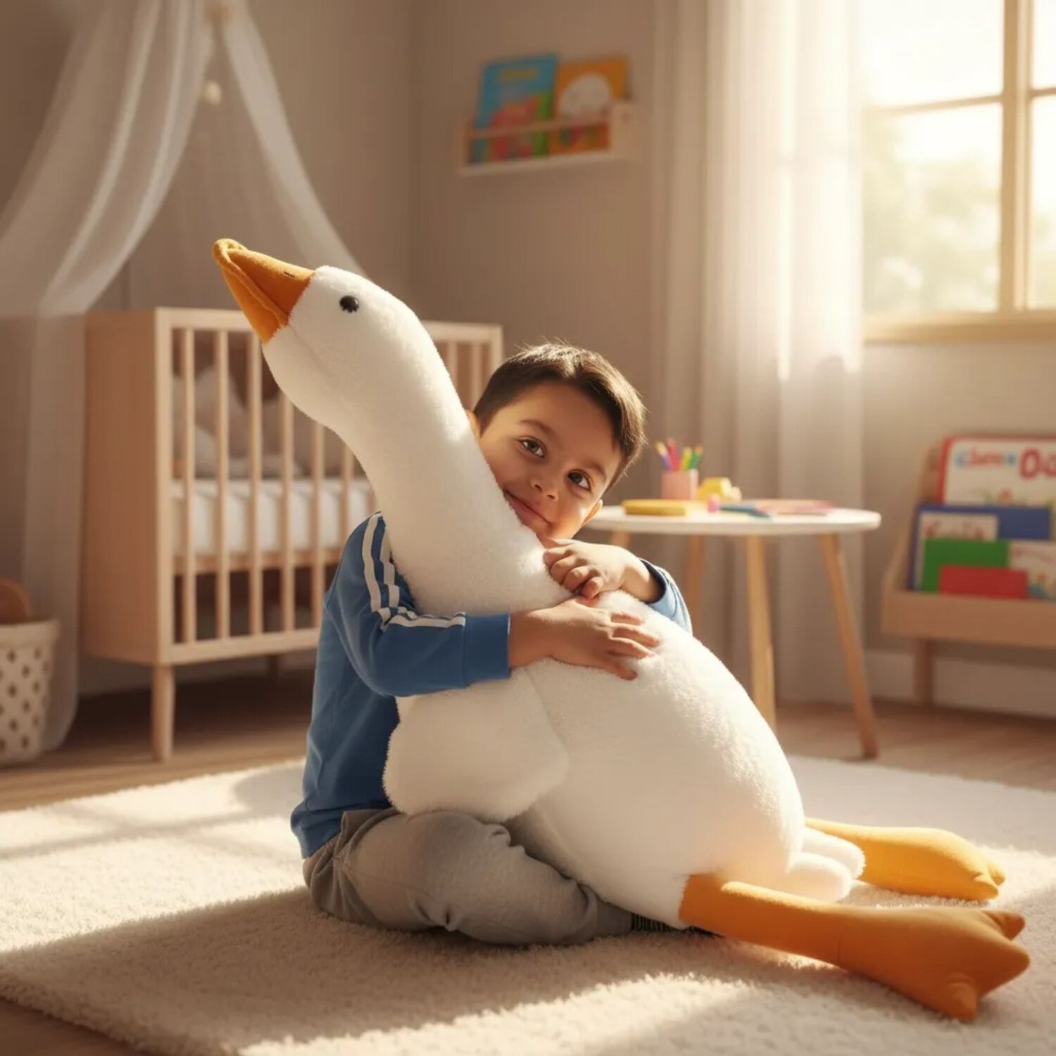 Peluche Ganso Gigante Suave Decorativo image number 2.0