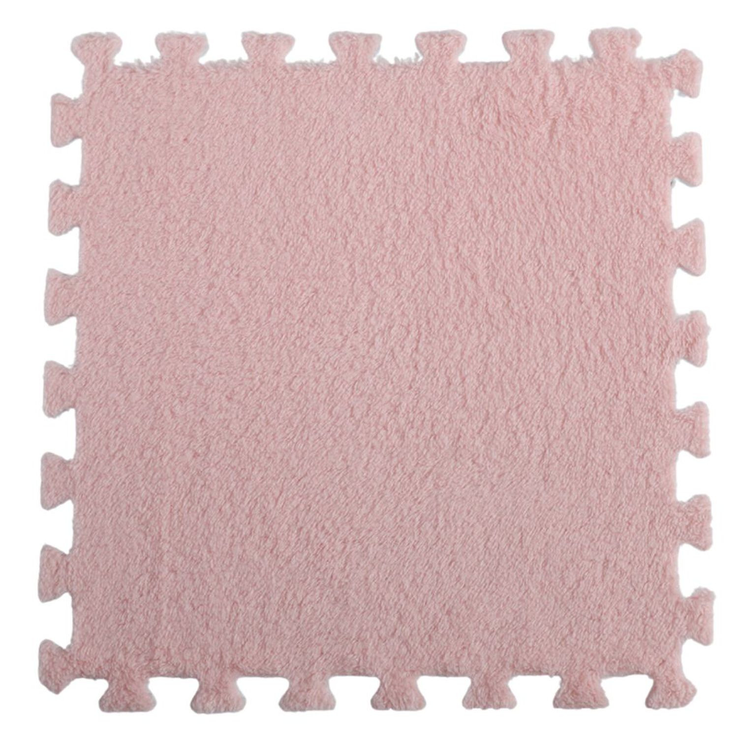 Pack 6 Alfombras Rompecabezas Felpa Shaggy 30x30 Cm Armables image number 1.0