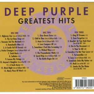 Deep Purple - Gratest Hits (3cd) | Cd
