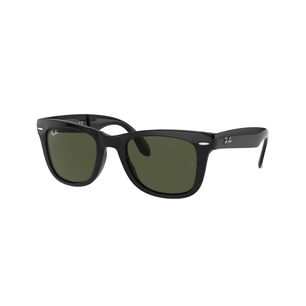 Lentes De Sol Wayfarer Folding Negro Ray-ban