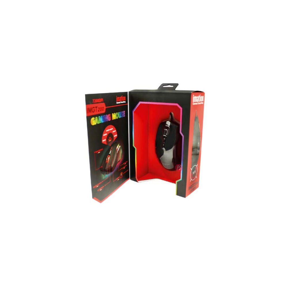 Mouse Gamer Usb Rgb 7200dpi Imation Imgt200 - Ps image number 1.0