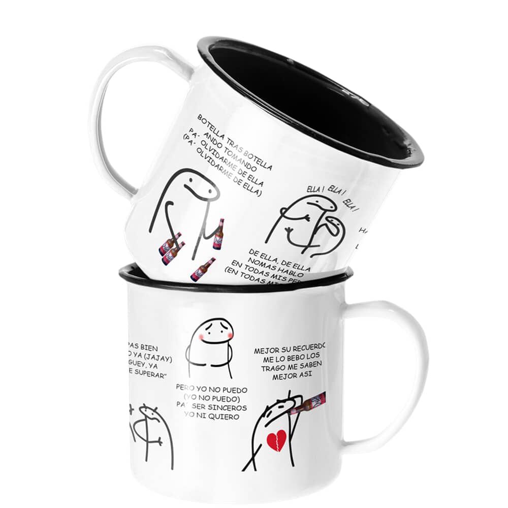 Taza Enlozada Lechera Christian Nodal Botella Tras Botella image number 0.0