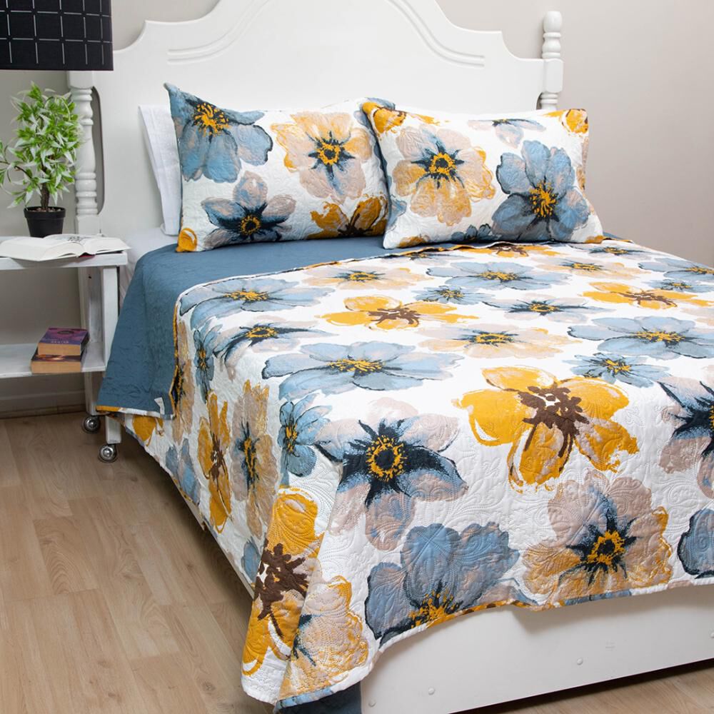 Quilt Doral Flores / 2 Plazas image number 1.0