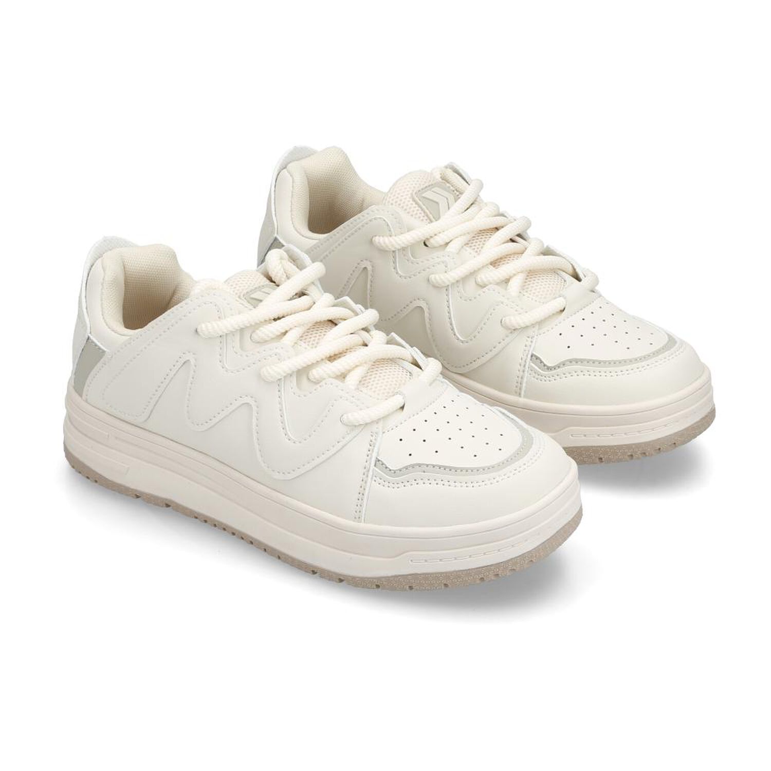 Zapatilla Urbana Mujer Rolly Go Beige image number 1.0