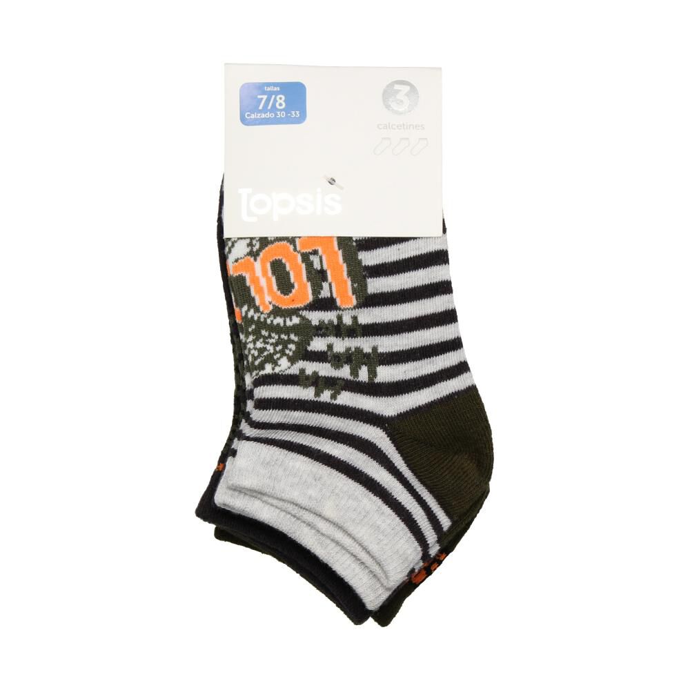 Calcetines Topsis / 3 Pares image number 1.0