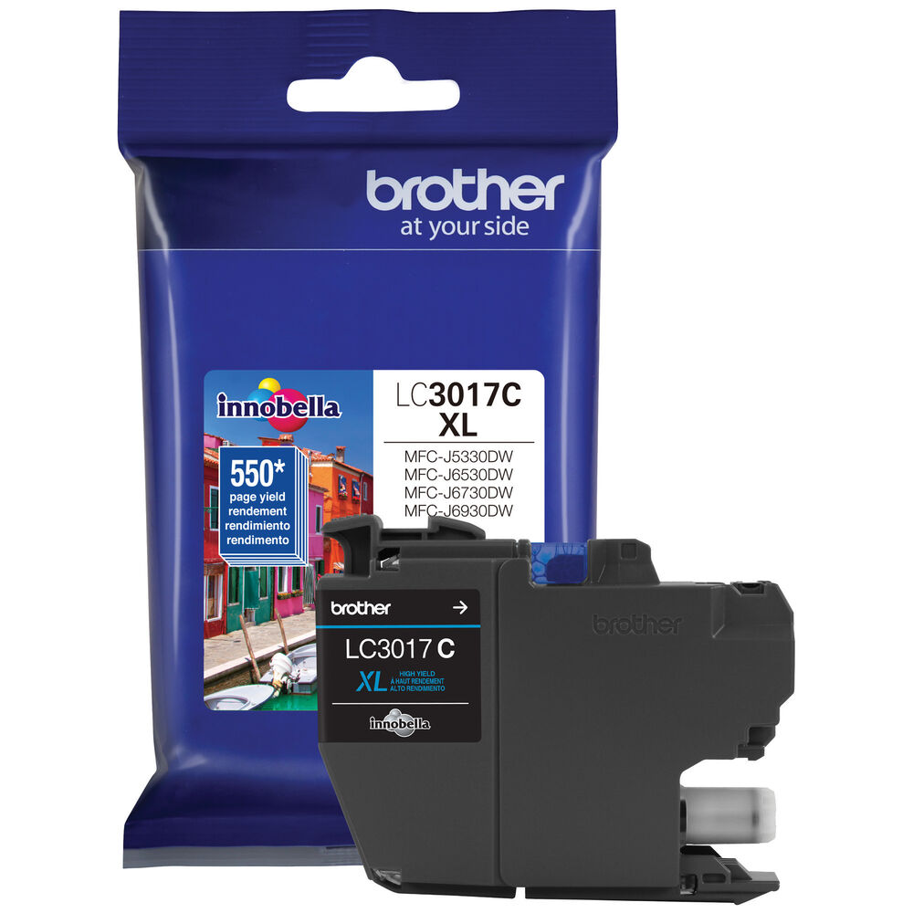 Brother Tinta Lc3017c Para 550 Paginas Cyan image number 3.0