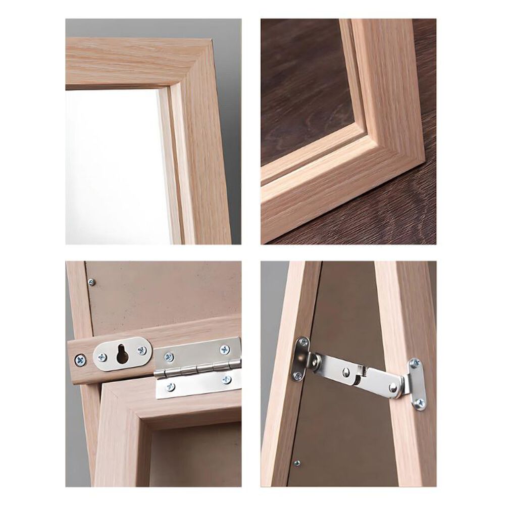 Espejo Cuerpo Entero 150x40cm Base Plegable Estilo Japones image number 4.0