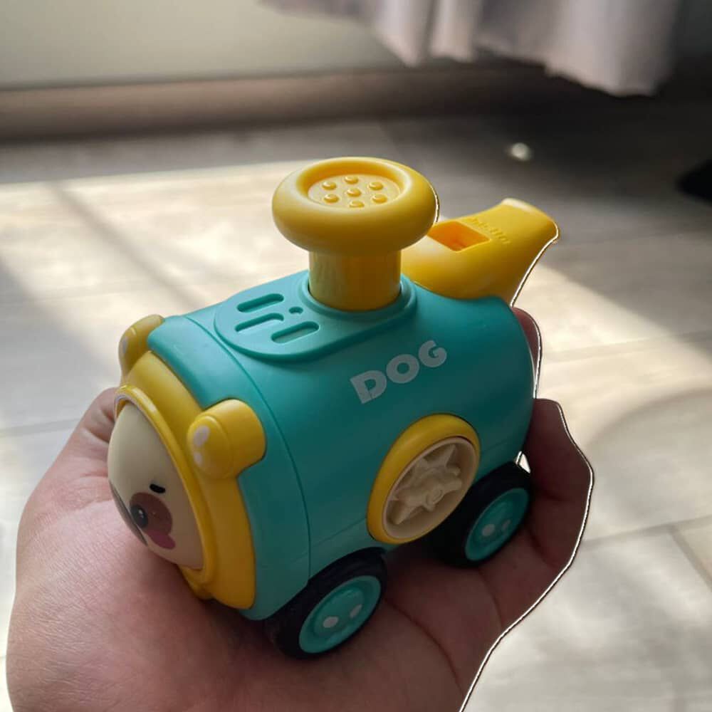 Juguete Set 3 Trenes Beb&eacute;s Animales Interactivo image number 2.0