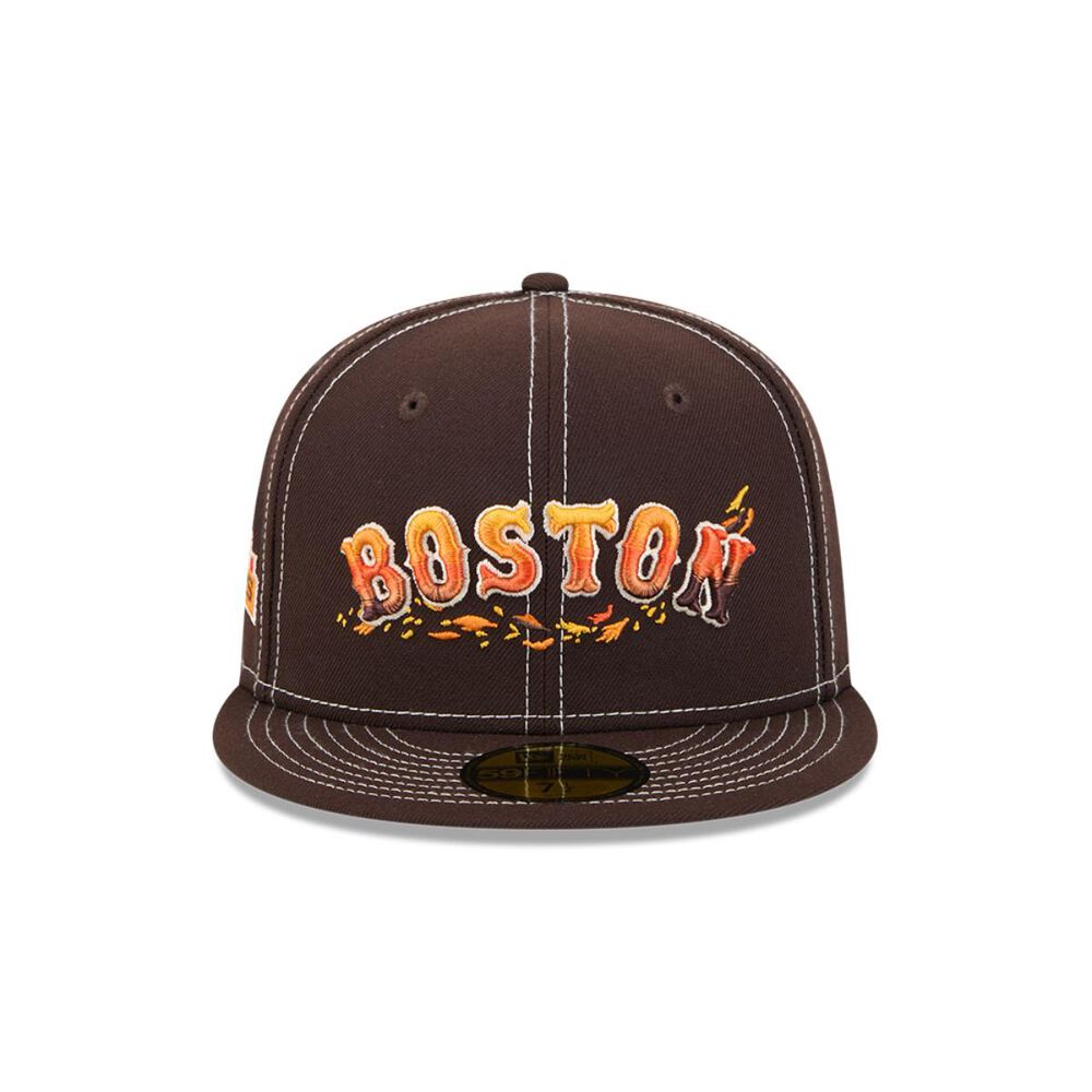 Gorra 59fifty Mlb Boston Red Sox Fall Foliage Dark Brown image number 2.0