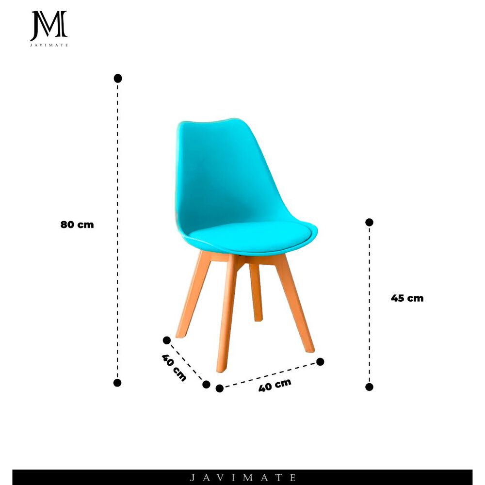Silla Comedor Tulip Calipso image number 4.0