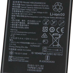 Bateria Compatible Con Huawei Y6p