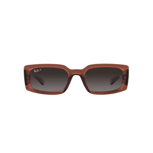 Lentes De Sol Kiliane Transparent Brown Polarizados Bio-based Sustentable Ray-ban