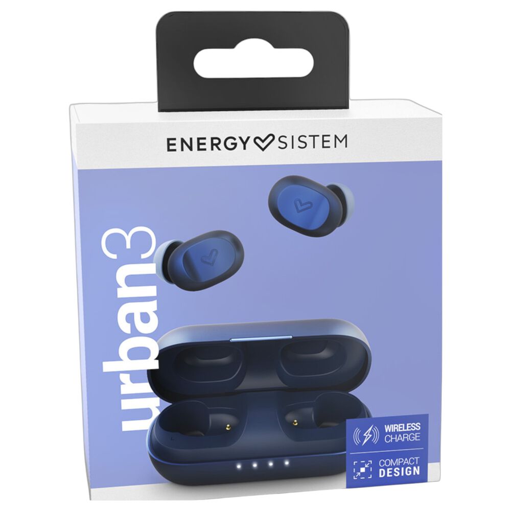 Aud&iacute;fonos Energy Sistem Urban3 Bluetooth Tws &Iacute;ndigo 25 Horas image number 9.0