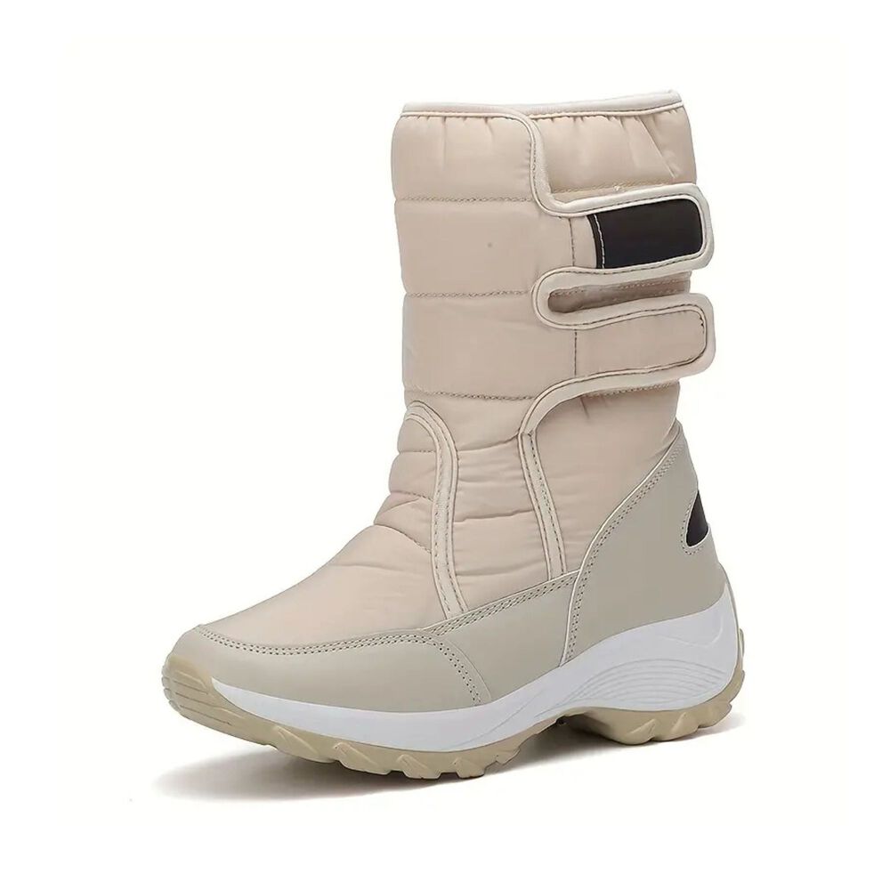 Botas De Invierno Impermeables Para Mujer De Corte Medio Talla 36 image number 0.0