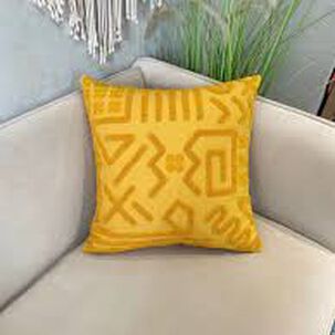 Set De 2 Cojines Bordados Con Diseño Étnico