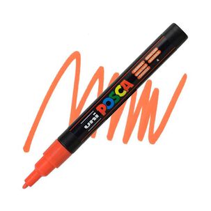 Marcador Acr&iacute;lico Naranjo 3m Posca