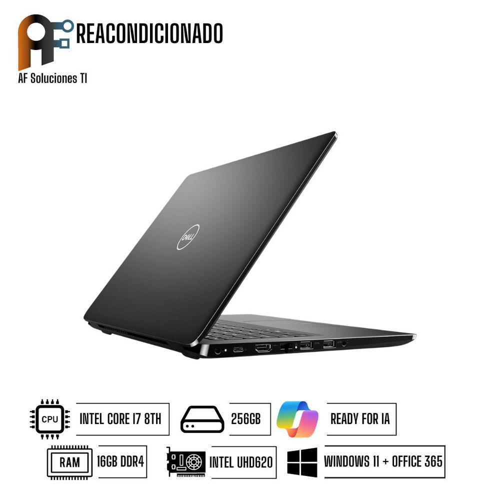 Notebook Dell E7270 I7 6th 16gb 256gb - Win11+office - Reacondicionado Profesional image number 3.0