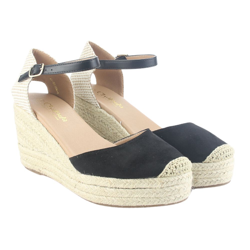 Sandalia Chalada Mujer Dijon-6 Negro Casual image number 4.0