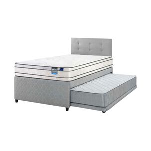 Cama Nido Flex Innova / 1.5 Plazas / Base Normal + Respaldo