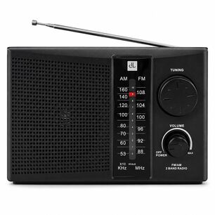 Radio Portat&iacute;l Recargable Y A Pilas Multibandas Am/fm / Sw