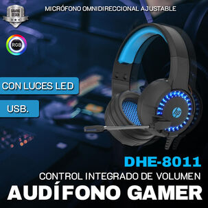 Audífonos Gamer Hp Dhe-8011 Over-ear