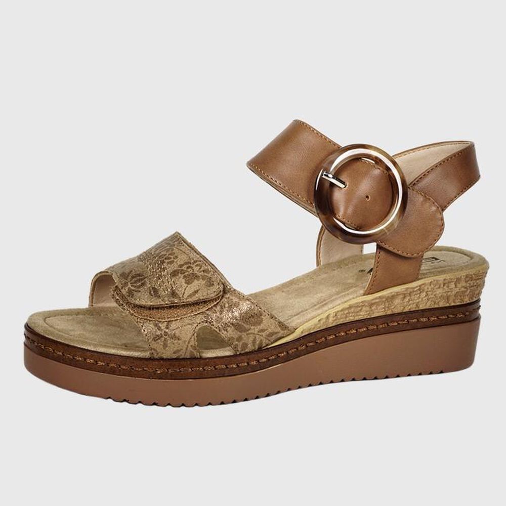 Sandalia Sigurd Beige image number 0.0