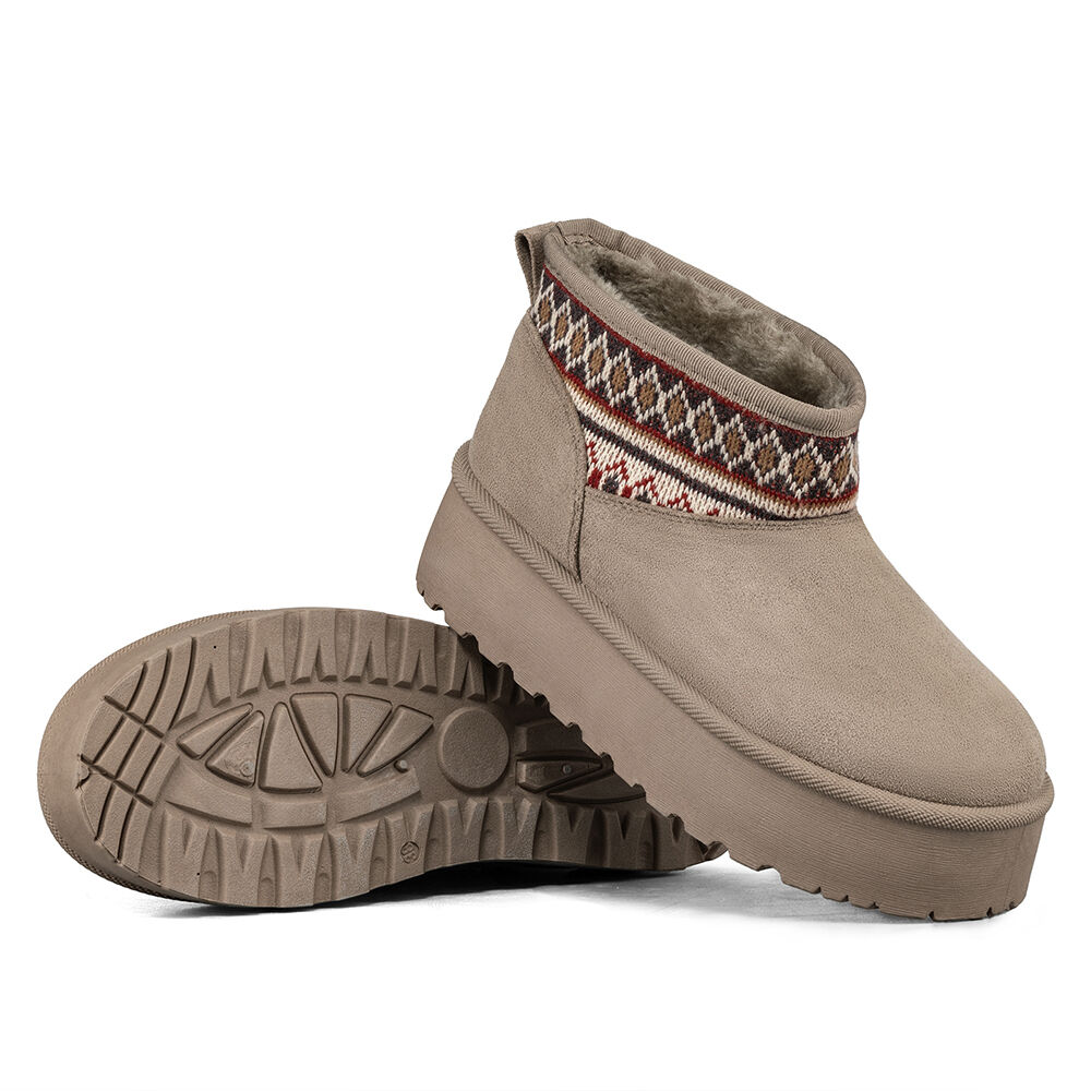 Botin Térmico Casual Mujer Gamuza Antideslizante Weide Sl25 image number 5.0