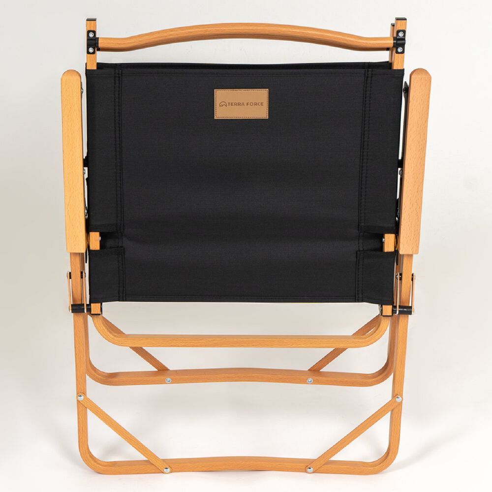 Silla Plegable Camping Reclinable Colbún - Negro image number 6.0