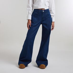 FREEDOM JEANS TIRO MEDIO PALAZZO MUJER FREEDOM